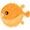 Blowfish emoji on Messenger
